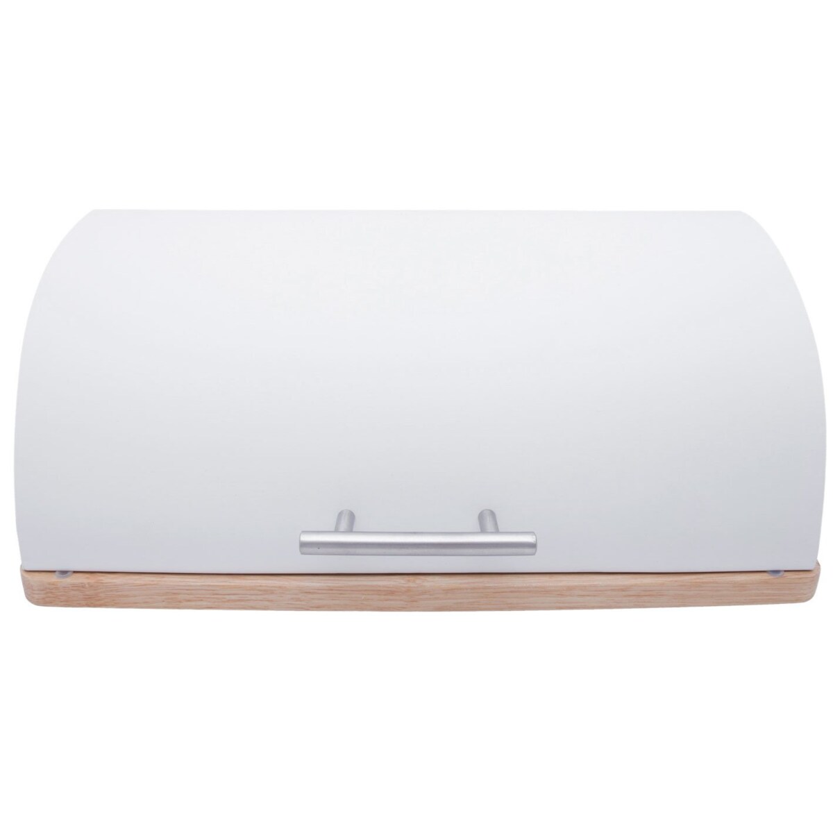 Chlebak z metalu - chlebak na drewnianej podstawie, pojemnik na chleb ZELLER