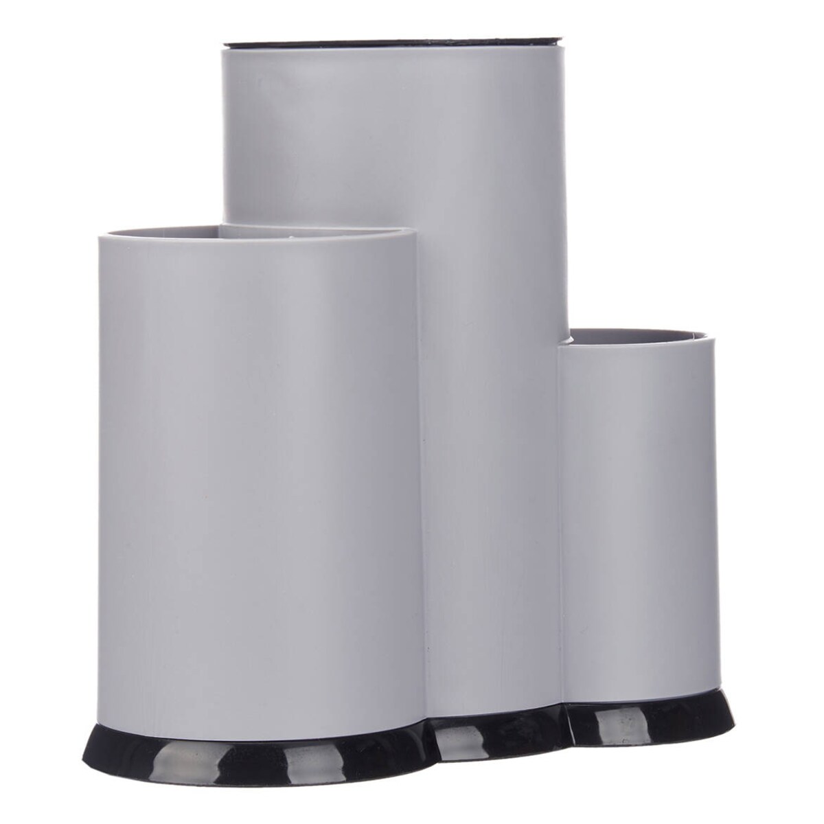 Stojak na noże, plastikowy, 12,5 x 23 x 22 cm