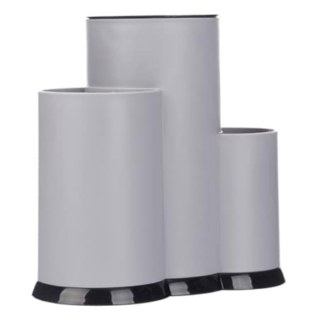 Stojak na noże, plastikowy, 12,5 x 23 x 22 cm