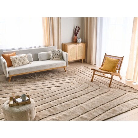 Dywan 300 x 400 cm beżowy SAZOO