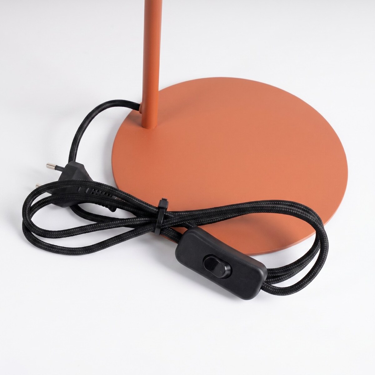 Lampa biurkowa NOX ochra czerwona
