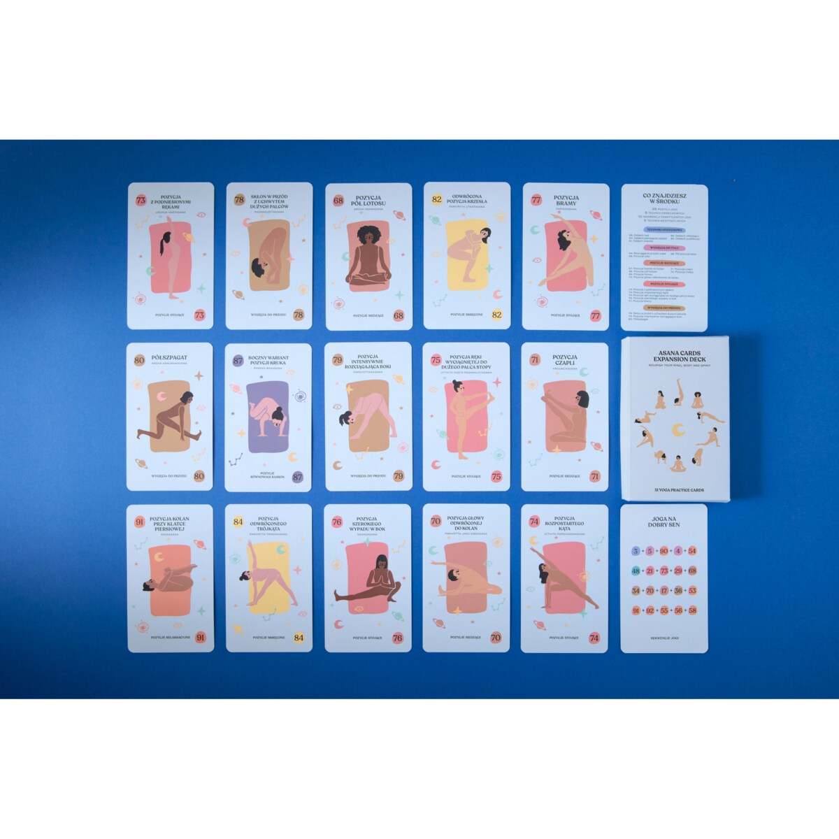 Asana Cards Rozszerzenie - karty do jogi