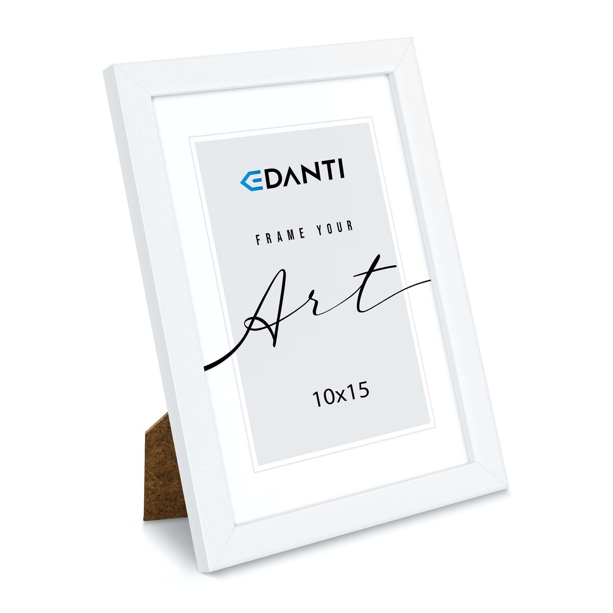 Ramka Na Zdjęcia 10X15 Cm Plakaty Rama Na Nóżce Stojąca Dekoracja Biała