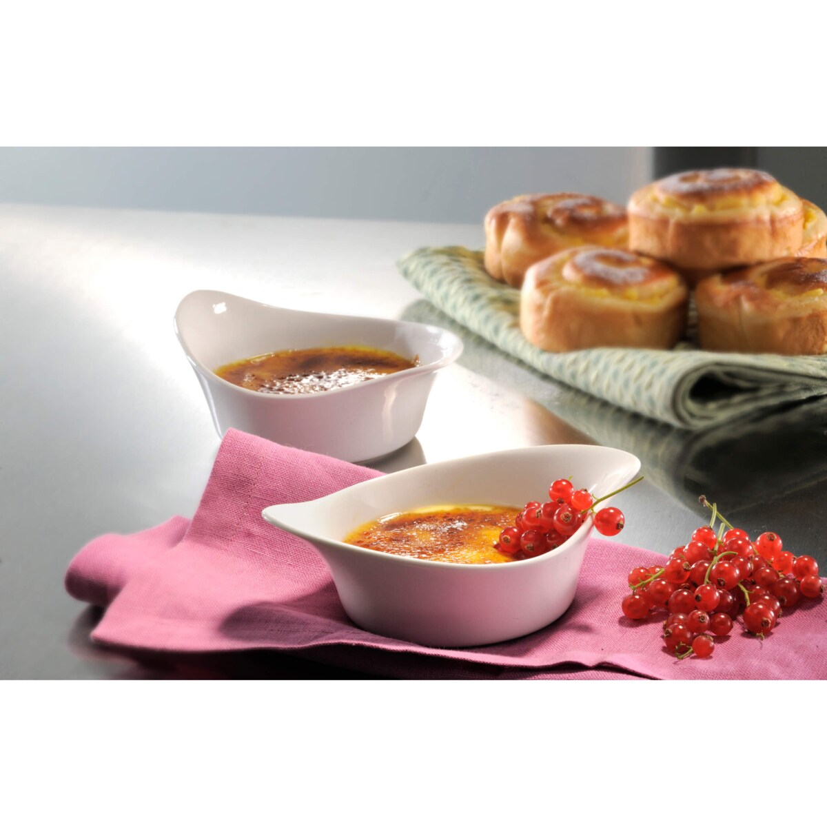 Zestaw 2 miseczek do crème brûlée INSPIRIA