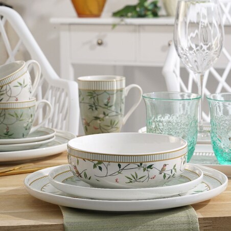 VILLA ITALIA Serwis obiadowy porcelanowy na 6 osób NORIKO mix