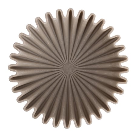Misa dekoracyjna Ø 20x6,5 cm ONDULINA-2 szara