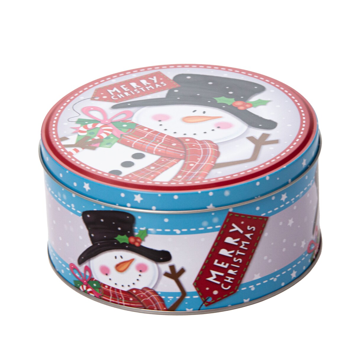 Puszka Na Pierniki Ciastka Świąteczna 20/16,5/13,5 Cm Na Herbatę Cukierki Zestaw 3 Szt