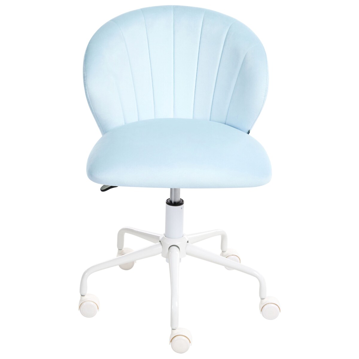 Krzesło obrotowe CHEERFUL Welur Błękitny