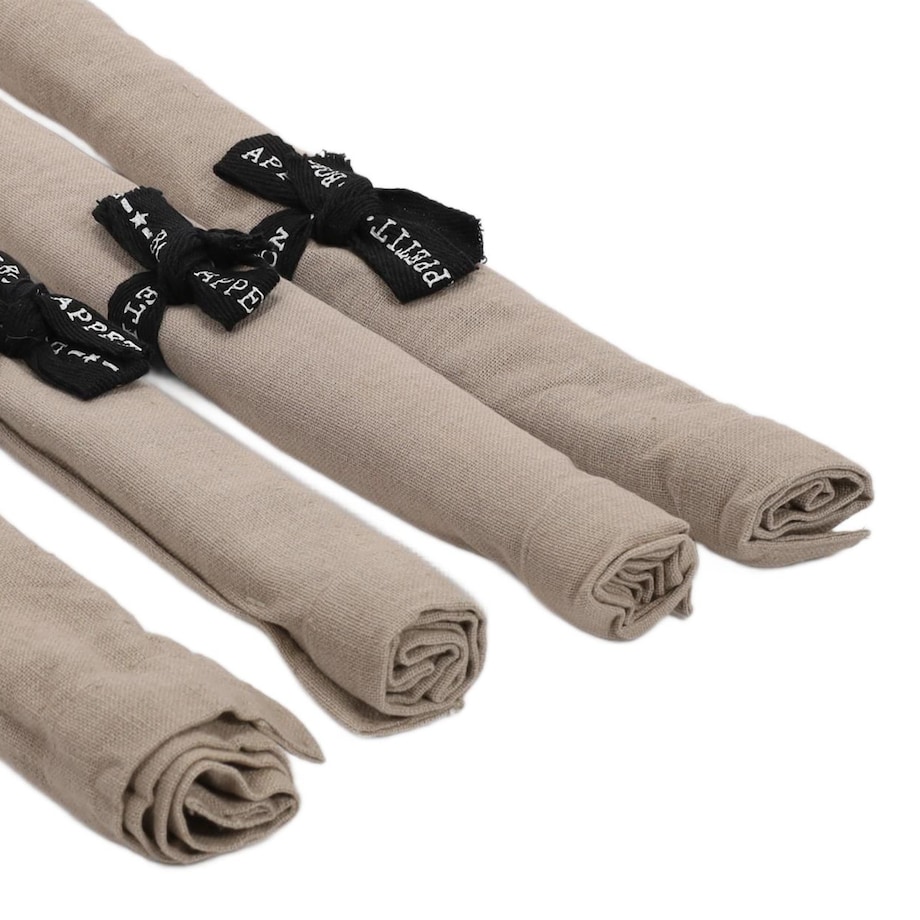 Podkładki na stół pod talerze, bawełniane, 4 sztuki, 48 x 33 cm