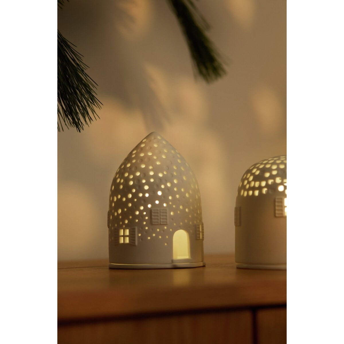 Lampion domek DOTS