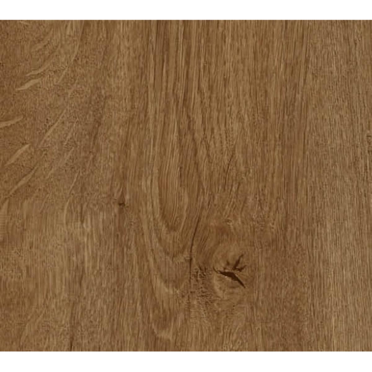 Okrągły stół Reo do salonu z metalową podstawą, blat 110 cm- dąb lefkas