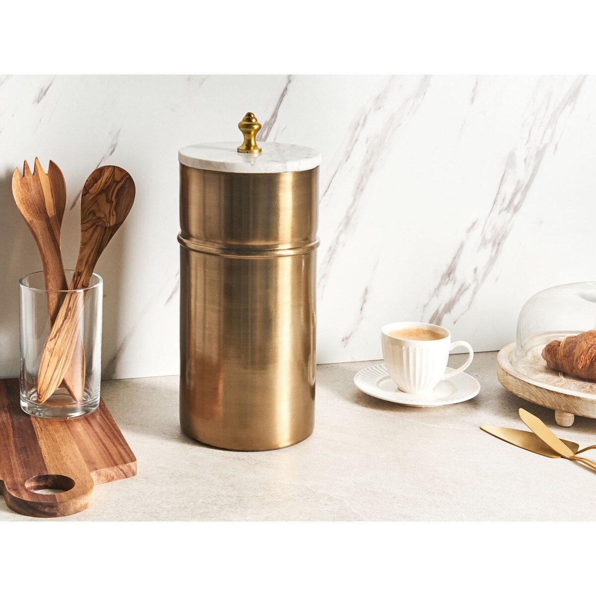 Pojemnik dekoracyjny złoty ALMAY