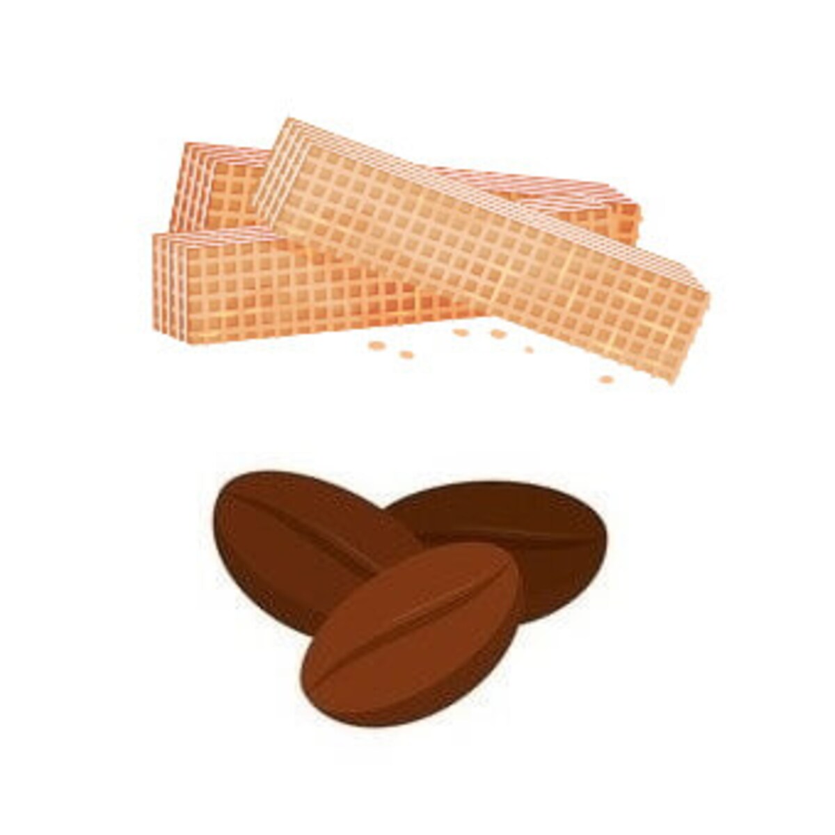 Kawa aromatyzowana MIELONA smak CHRUPIĄCY WAFELEK ARABICA PREMIUM 200g na prezent upominek dla kobiety mężczyzny faceta mamy taty żony męża