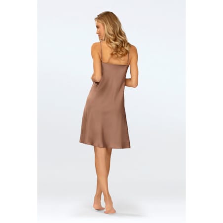 Koszula Amina Brązowa Brązowy, L