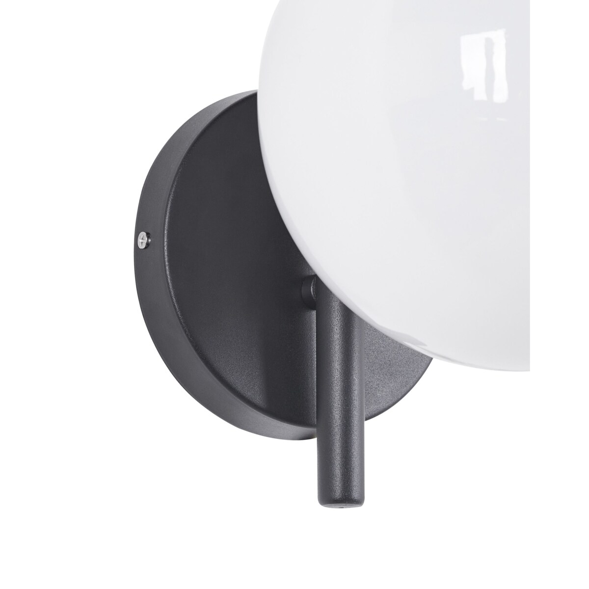 Lampa ścienna zewnętrzna czarna KULSI