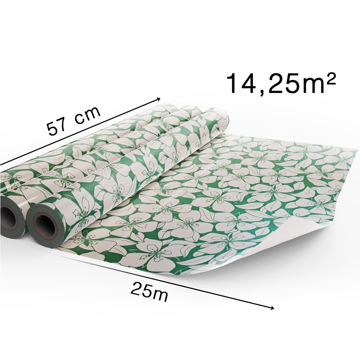 Papier do pakowania prezentów 25 METRÓW MEGAROLKA Urodzinowy Do Paczek Ozdobny