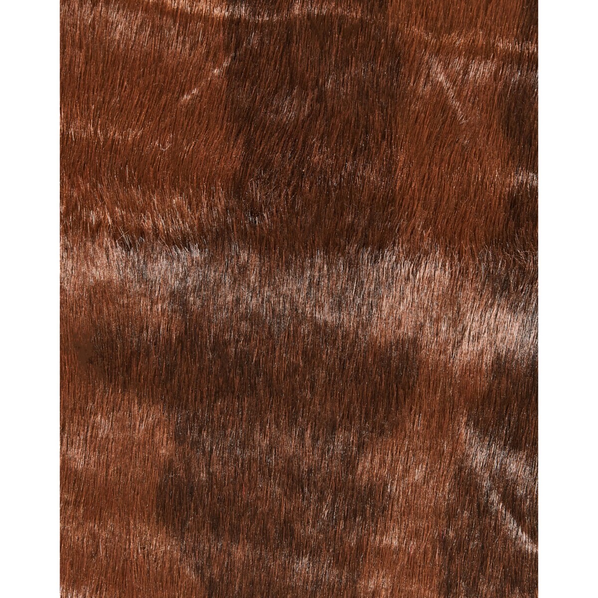 Dywan ekoskóra 150 x 200 cm biało-brązowy BOGONG