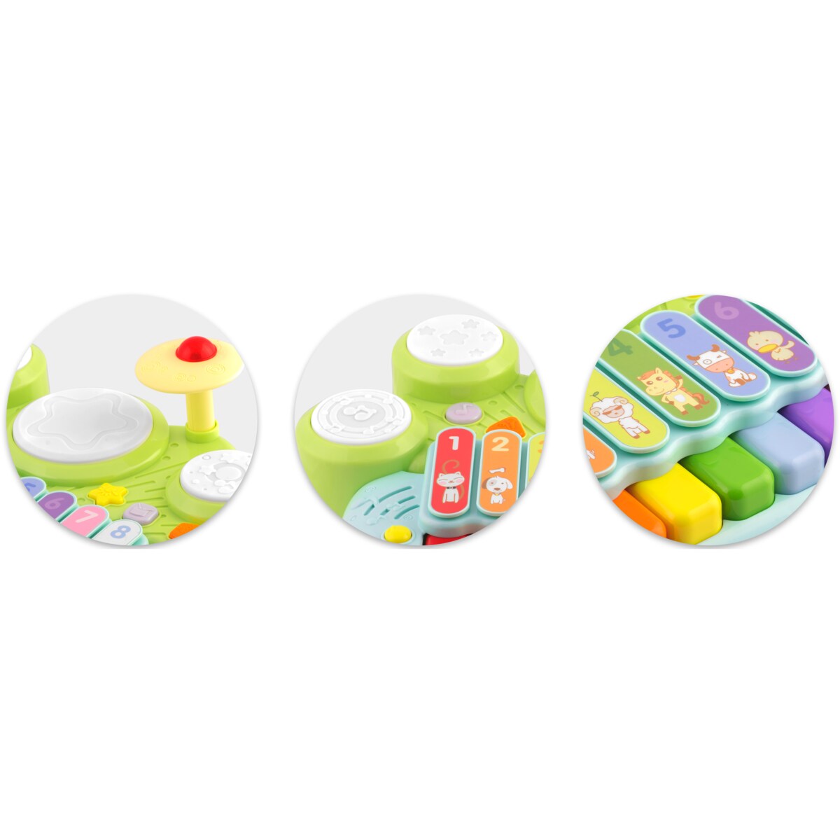 Zabawka edukacyjna interaktywna instrument muzyczny Ricokids