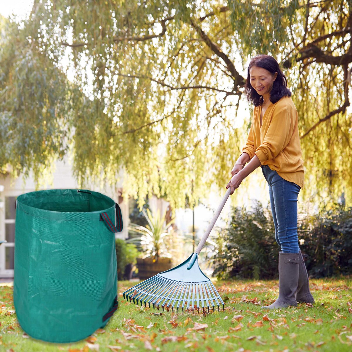 Worek ogrodowy na liście i odpady, 270 L