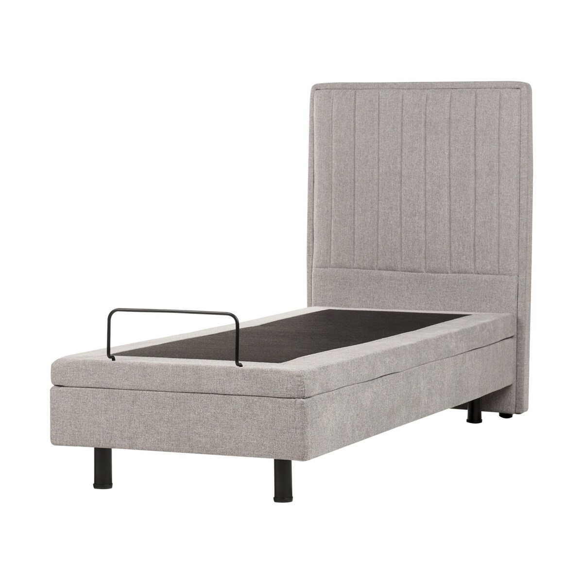 Łóżko regulowane DUKE II 80 x 200 cm Jasnoszary