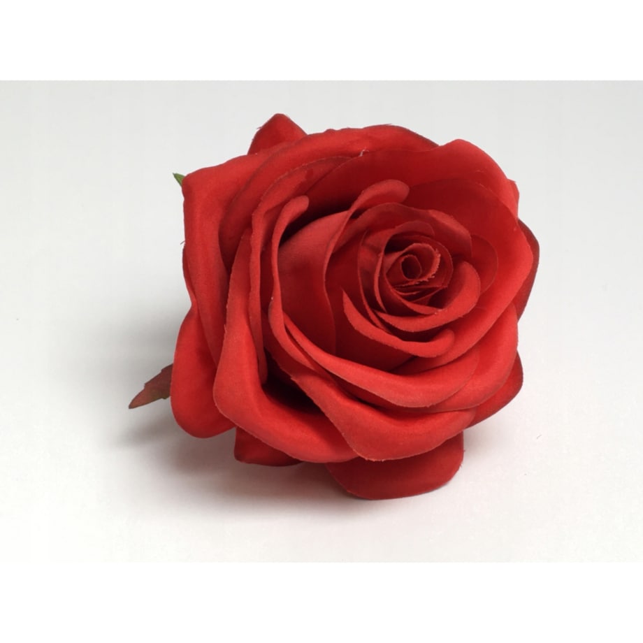 RÓŻA CZERWONA SZTUCZNA na bukiet stroik wiązanka ŁADNA kompozycja dekoracja