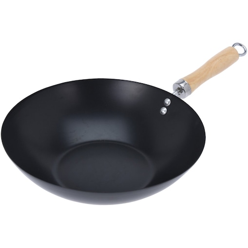 Wok ze stali węglowej, Ø 30 cm