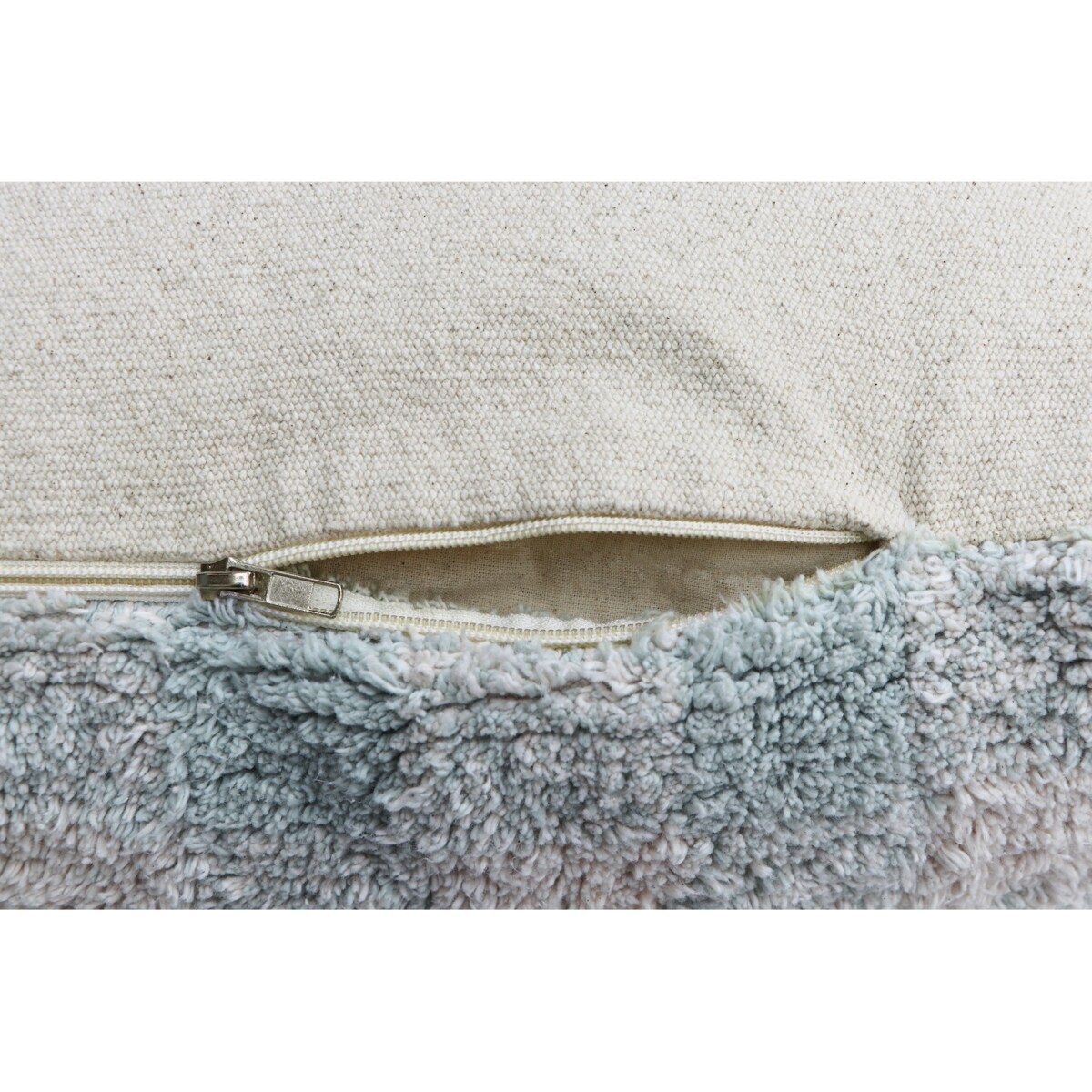 Pufa Vichy Blue Sage Lorena Canals