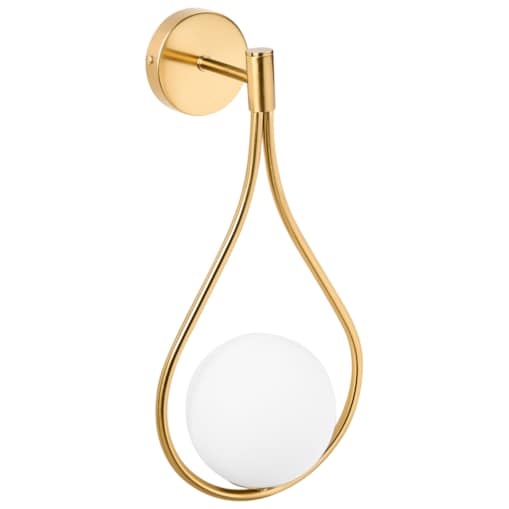 Lampa ścienna AUROUE Metal Złoty