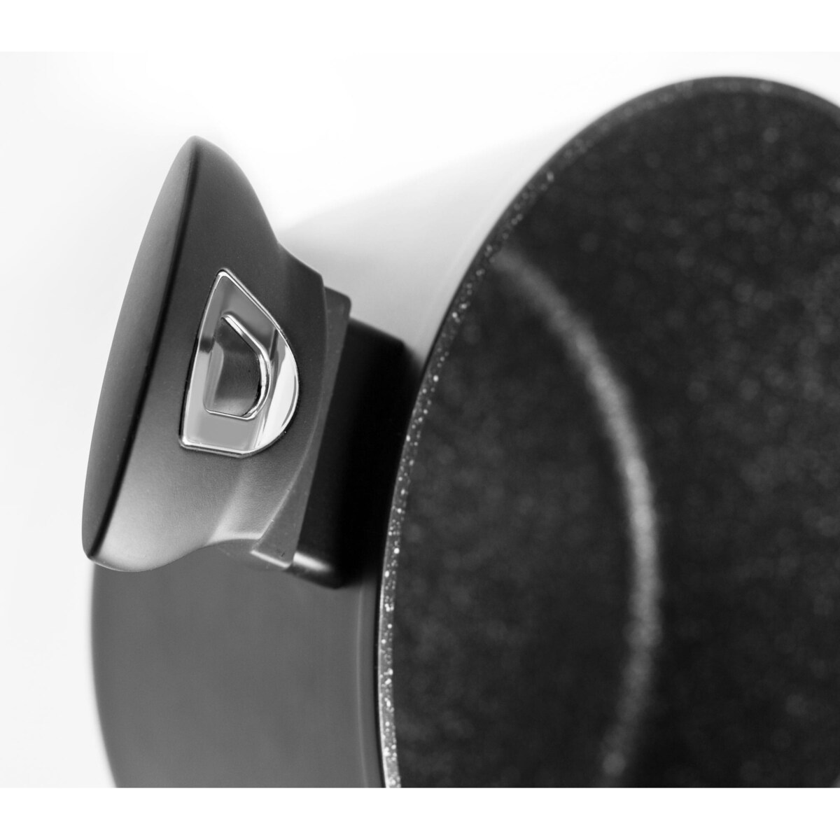 Garnek płaski 3.8L 28cm BERLINGER HAUS Black Silver