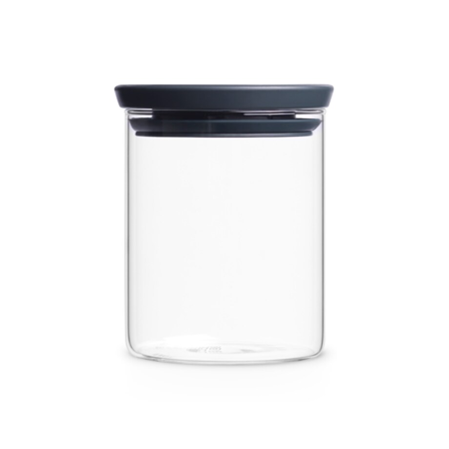 Pojemnik szklany 0,6l szary 298288