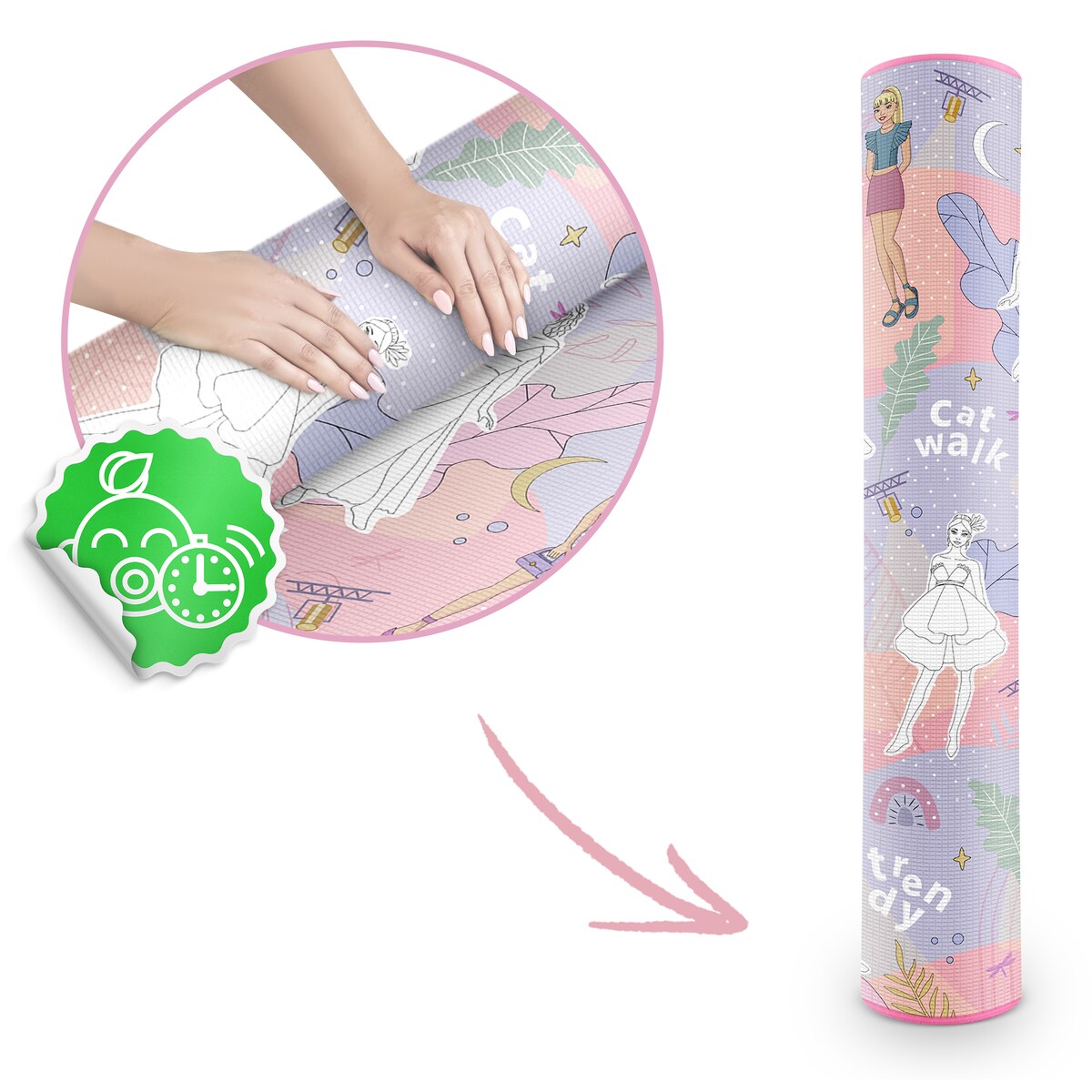 Mata edukacyjna piankowa dywan do malowania 200x120 cm zmywalna Ricokids