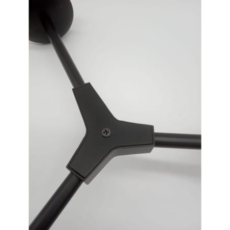 Zwis molekuły Modern orchid ST-1232-9 BLACK AMBER Step bursztynowa czarna