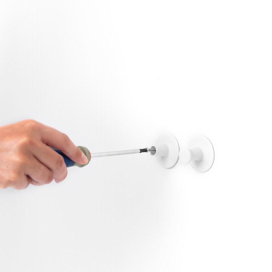 Haczyki na ręczniki 2 szt. ReNew białe 280344