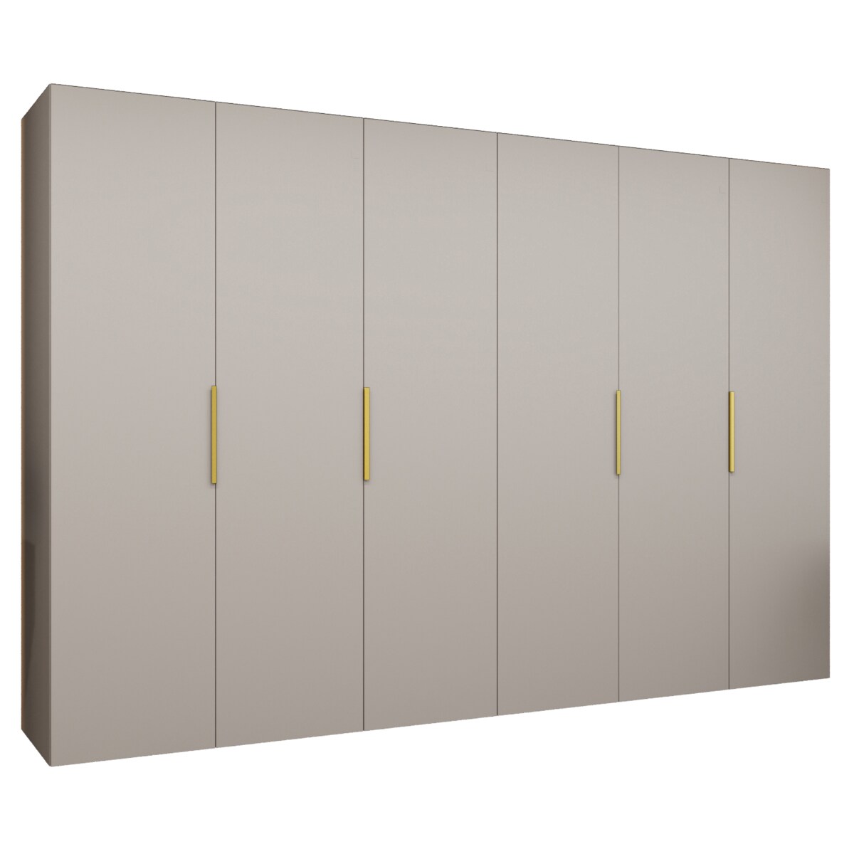 Szafa uchylna otwierana MARBELLA 1 300 wys. 202 cm Kaszmir + u. Złoty