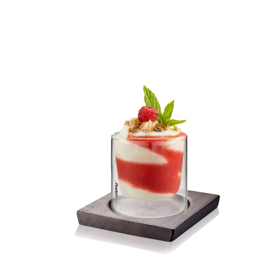 Zestaw 2 podstawek do szklanek MIRA S