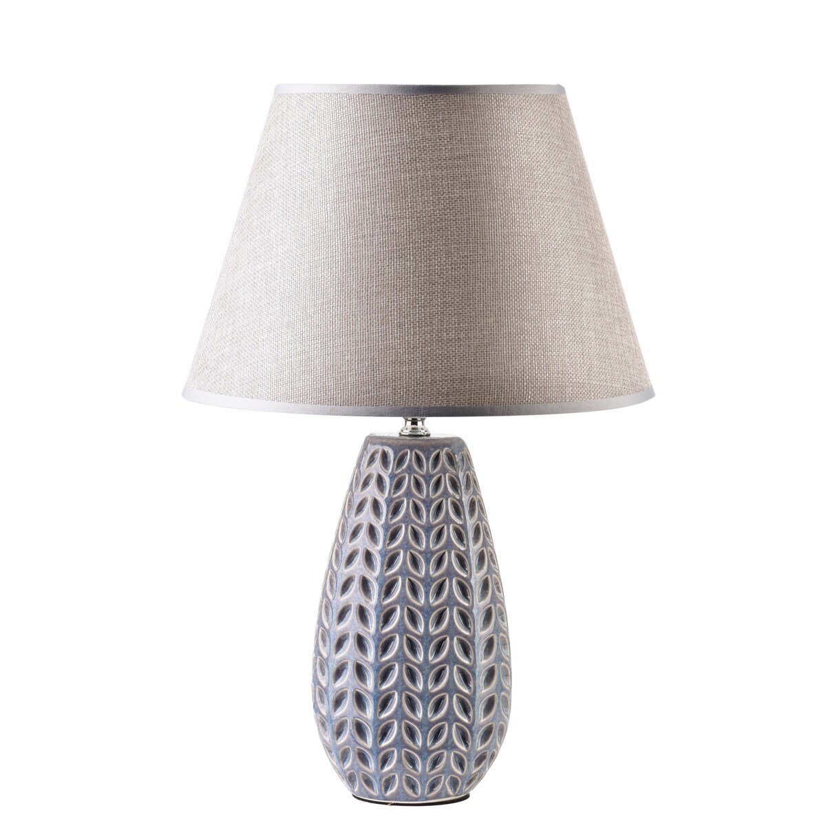 LETI GREY Lampa stołowa 12x8.5x47cm