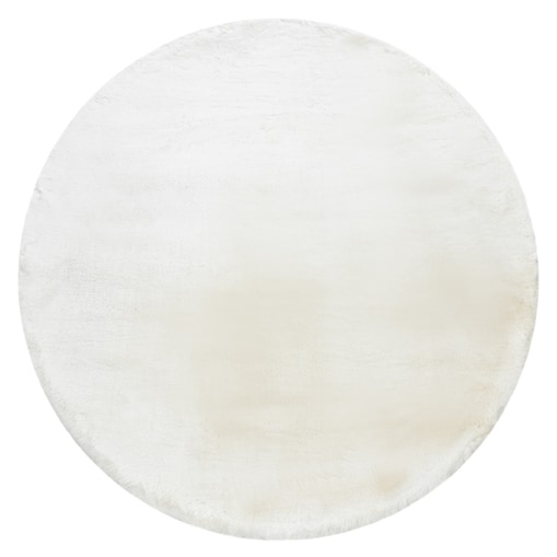 Dywan TEDDY NEW wool 45 koło Shaggy krem koło 200 cm
