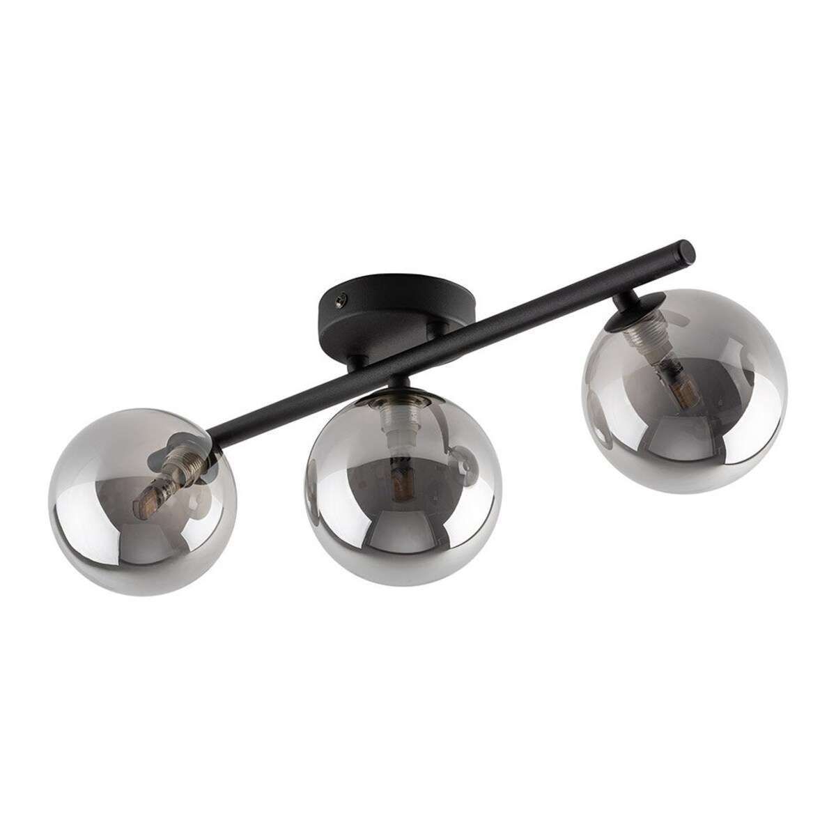 Lampa sufitowa ESTERA BLACK 6855 TK Lighting czarna 3xG9 nowoczesna do salonu sypialni biura