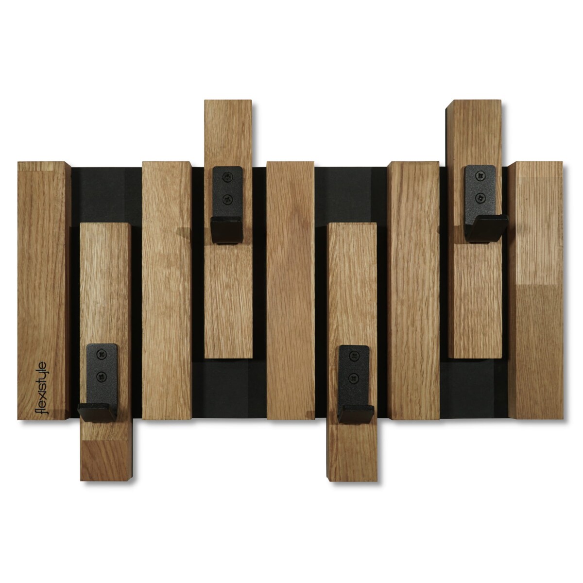 Wieszak ścienny na ubrania Lamele Mini 40cm