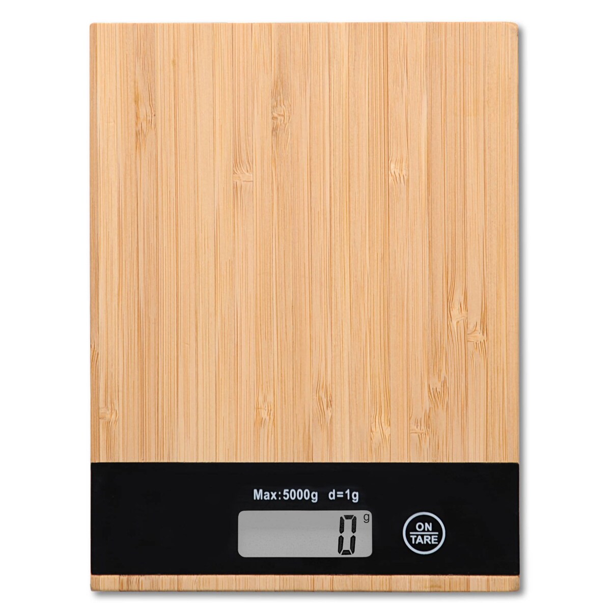 Waga kuchenna elektroniczna, max. 5 kg, bambus, KESPER
