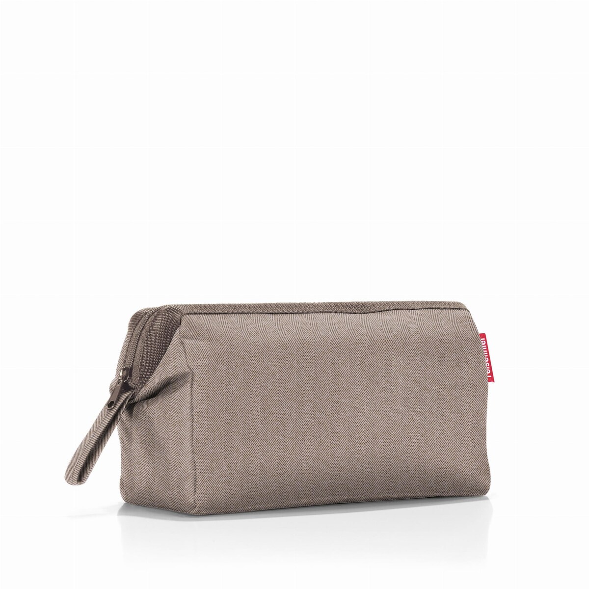 Kosmetyczka TRAVELCOSMETIC, herringbone mokka