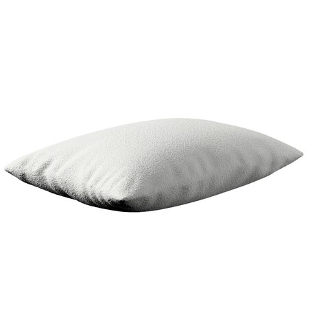 Poszewka Kinga na poduszkę prostokątną 47x28 biała bukla