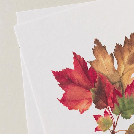 Plakat Jesienne liście #2 21x30cm
