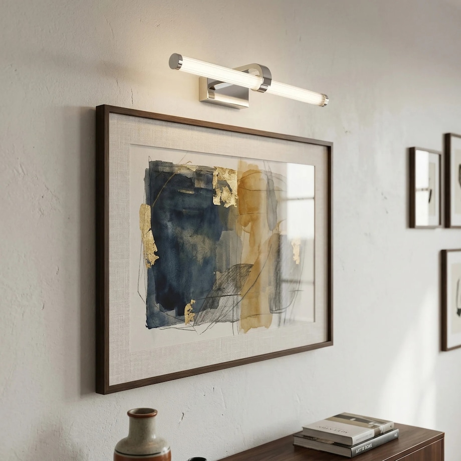 Kinkiet App1881-1W 40Cm Led Chrom, Aluminium, Tworzywo Sztuczne
