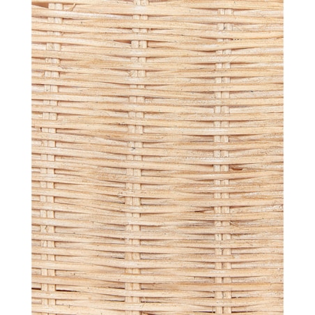 Kosz pleciony żyrafa rattanowy jasny HAINAN