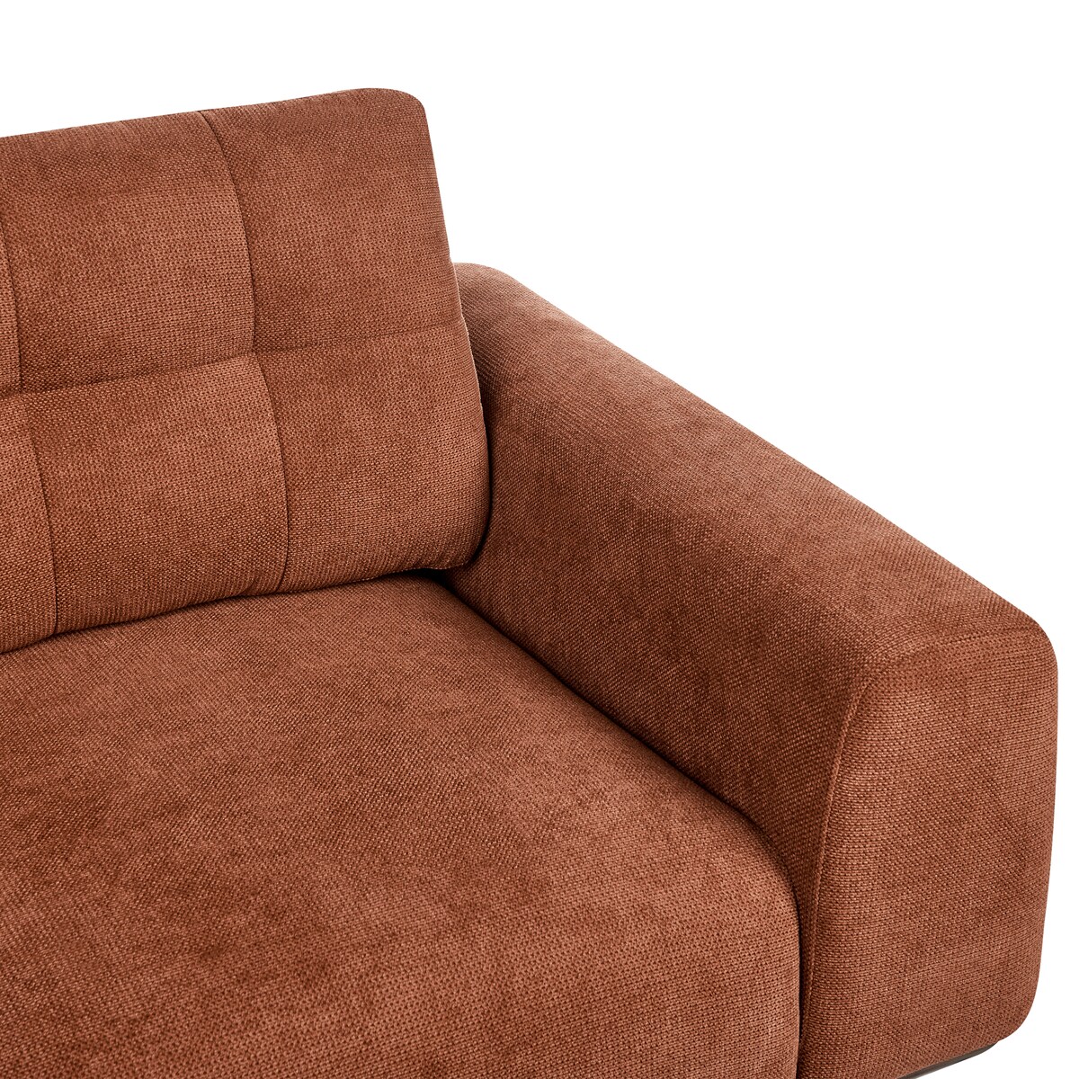 Sofa dla 2 osób LAURILA Złoty brąz