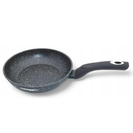 Patelnia Granitowa 20 Cm Plaster Miodu Indukcja Gaz 1.0L Wysoka 4.5