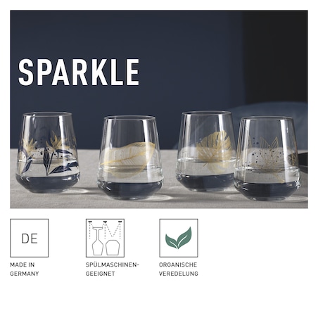Zestaw 2 szklanek Sparkle, Anna Vasconcelos