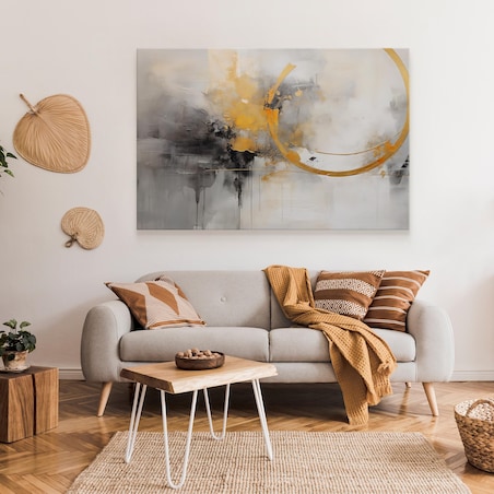 Obraz Na Płótnie Nowoczesna Abstrakcja 90x60cm