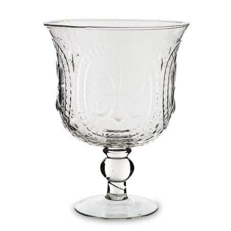 Świecznik szklany 22x17x17 cm CHIAMATA